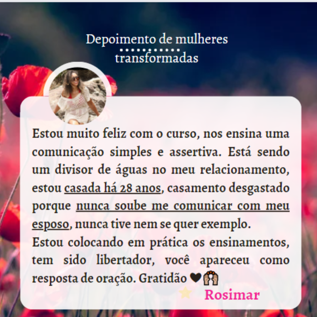 Depoimento Rosimar